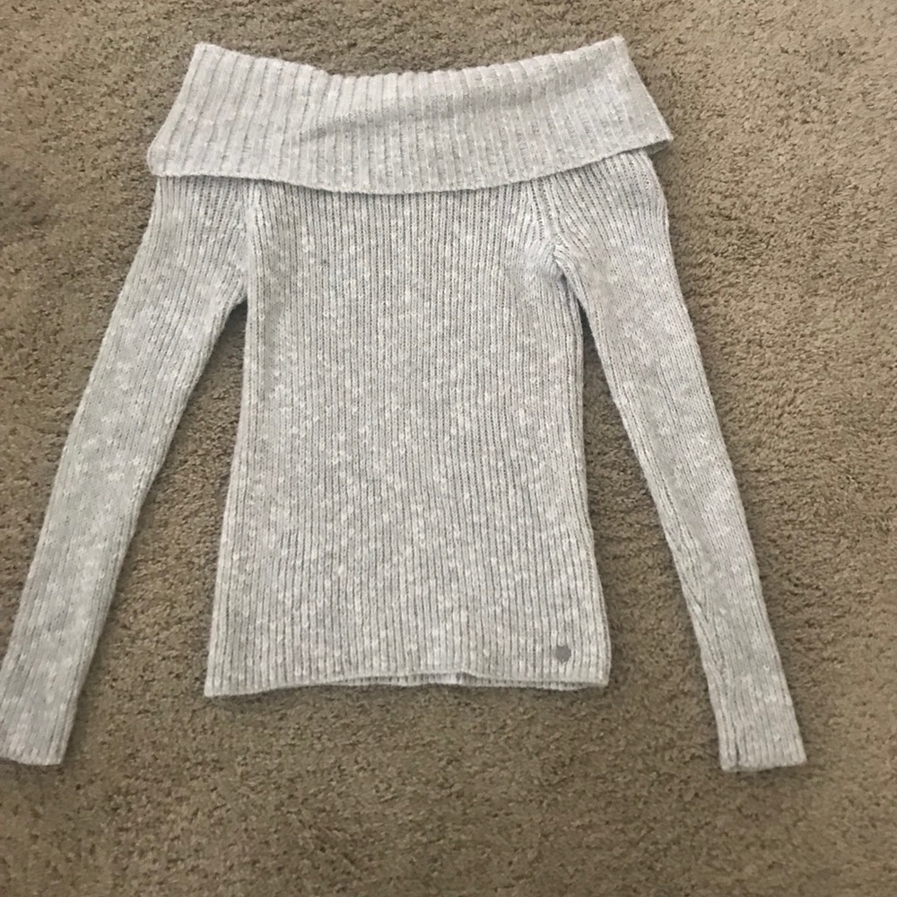 Hollister Off The Shoulder Sweater